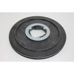 PLATEAU PORTE DISQUE POUR MONOBROSSE CLEANFIX   DIAM EXT 390MM  DIAM ENCLENCHEUR 101,5MM