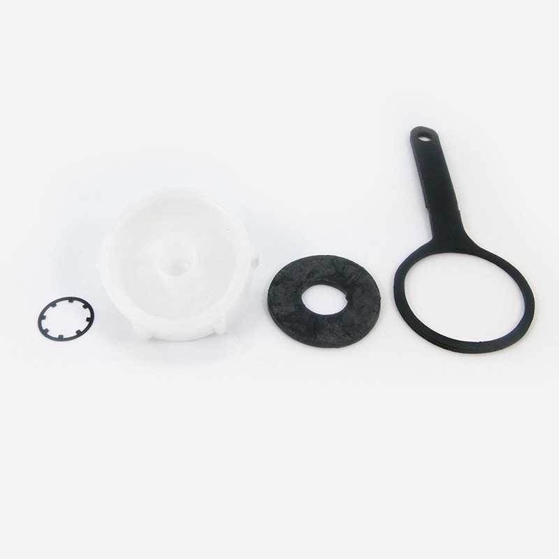 COUVERCLE + JOINTS VIDANGE 7100  /  7200 POUR AUTOLAVEUSE TENNANT