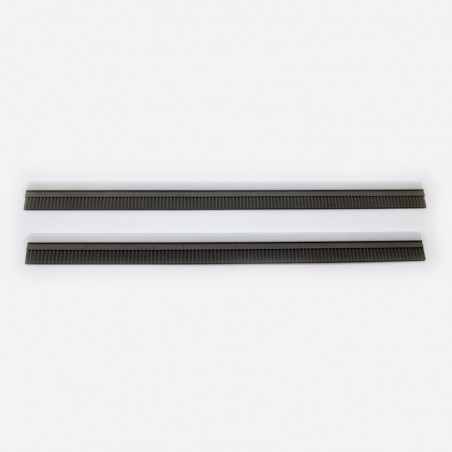 JEU DE 2 LAMELLES CAOUTCHOUC POUR AUTOLAVEUSE KARCHER NT 65-2 ECO